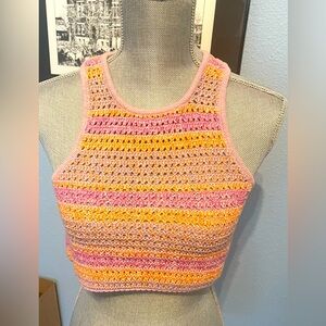Cotton On Crop Crochet Top
